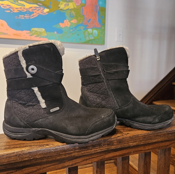 Oboz thinsulate wool and suede boots - Picture 7 of 16